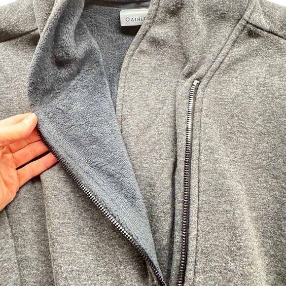 Athleta Easy Cozy Karma Jacket in Charcoal Heather - Picture 5 of 8
